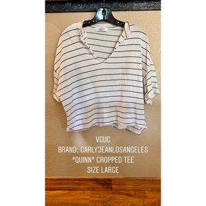 CJLA Quinn Cropped Tee